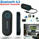 Bluetooth Audio Transmitter Wireless Stereo Sender Adapter USB For PC TV Speaker