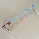 6pcs Stainless Iron Closet Hook Cloth Hanger Wardrobe Organizer Space Saver