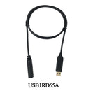 USB1RD65A USB Switch Cable 6.35mm Audio Plug Jack Female for Foot Switch 1m