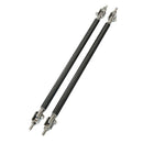 2pcs 7.9'' Car Front Bumper Lip Splitter Rod Strut Tie Support Bar Kit