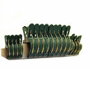 80Pcs Tree Plants Flower Seedling Stem Support Plastic Spring Clips Set HPZ