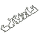 Easter Rabbit Metal Cutting Dies Stencils For Scrapbooking Photo Albu JR