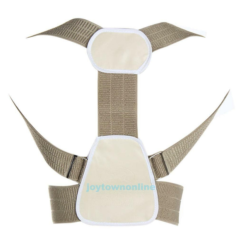 Adjustable Shoulder Lumbar Back Support Brace Belt Strap Posture Corrector