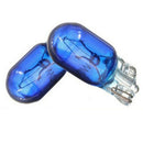 2pcs T20 7443 W21/5W Halogen DRL Turn Signal Stop Brake Tail Light Bulb Blue