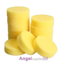 12pcs Polish Wax Round Foam Sponges Applicator Pads for Clean Car Glass