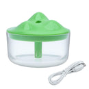 Creative Aroma Diffuser USB Ultrasonic Mini Aroma Oil Diffuser(Green)