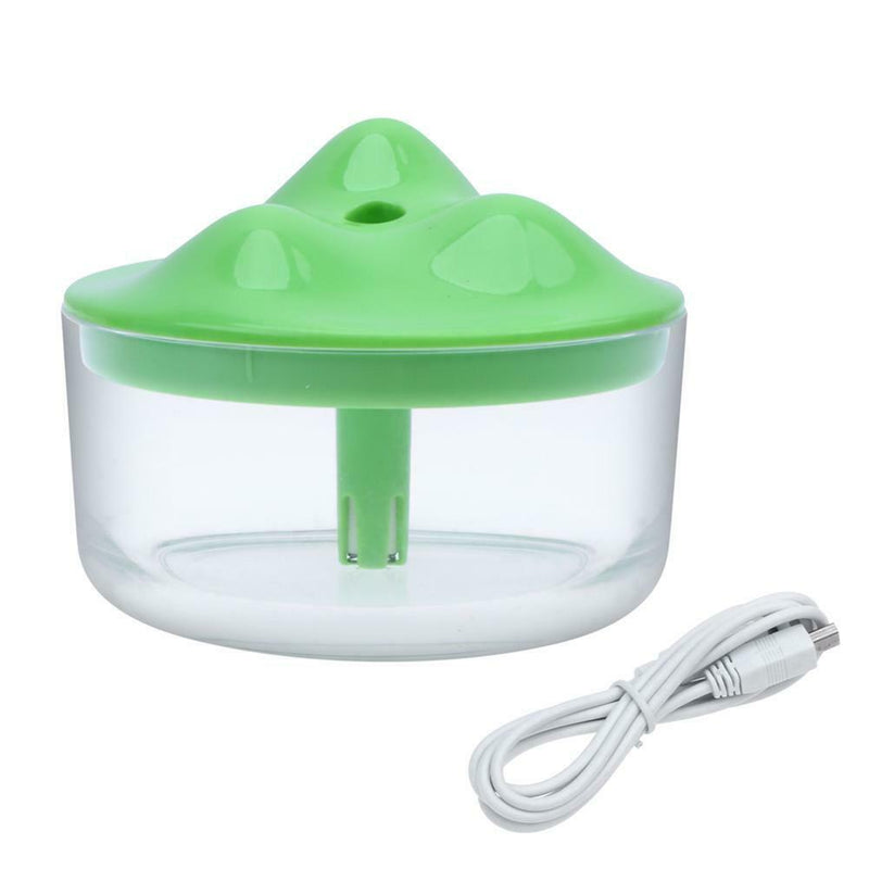 Creative Aroma Diffuser USB Ultrasonic Mini Aroma Oil Diffuser(Green)