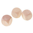 10 Pieces of Transparent Dice Set of 3cm D&D MTG Board Games Beige