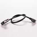 Portable USB 2.0 A Right male plug to Mini B 5P Right Angle Male plug Cablej Z