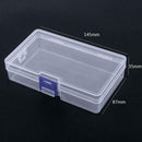 Transparent Tool Box Electronic Parts Storage Holder Jewelry Home Organizer