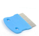 Hair Lice Nit Pets Flea Egg Dirt Dust Remover Steel Tooth Comb Health Brush Z