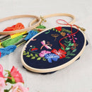 2 Pieces Oval Embroidery Hoops Include 1 Piece 8.3 X 5.4 Inch and 1 Piece 6