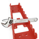 Organizer Sorter Tool Holder 4 Large Wrench Storage Rack Tray Rail Sorter Box x1
