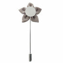 Fashion Lapel Flower Handmade Boutonniere Stick Brooch Pin Men's Accessorie N2W1