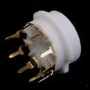 1 Piece 9-pin Vacuum Tube Sockets Connect With GZC9-B-G 12AX7,12AT7,12AU7, ECC83