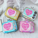 Creative Funny Personality Tv Messenger Bag Girl Cute Cute Three-Dimensiona
