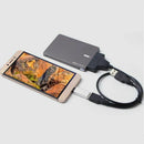 USB 2.0 to SATA 7+15 Pin Adapter Cable 22Pin For 2.5in HDD Hard Disk Drive
