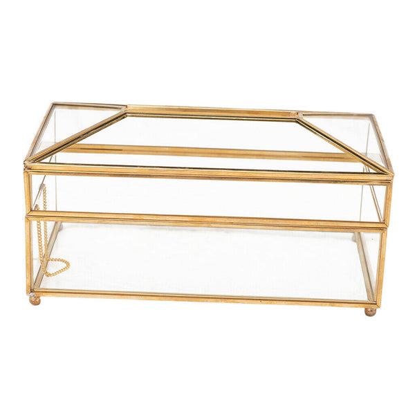 Tissue Box Geometric Transparent Home Desk Coffee