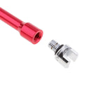 Durable Metal Red Wheel Spoke Wrench Set Tool for Motorcycle Motorbike 5.4-6.8mm