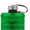 Water Bottle Leak Proof Jug Cup Kettle GYM Hiking Sports 73 oz Green