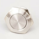 2pcs 16mm Normally Closed Momentary NC Stainless Steel Push Button Switch 48V/2A