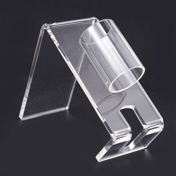 1 Pcs Acrylic Tattoo Machine Holder Stand 9.5x4.5x8.5cm Z4S2