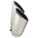 2Pcs for Mercedes Benz C180 Car Exhaust Muffler Tip Stainless Steel Pipe Ch