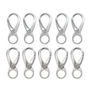 10 Carabiners Spring Clasps Keychain Key Rings DIY Key Clasps for Bags Craft