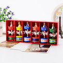 Carousel Horse Ornaments Mini Beautiful Wooden Xmas Children Gift Toys  Gift Hn