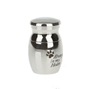 2pcs Memorial Urn Glass Tube Pendant Necklace Jar Cremation Pet Ash Holder