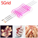Nail Art Makeup Brush Pen Holder Stand Acrylic Design Manicure Tool Pen HolderME