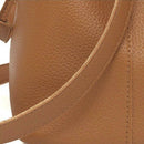 4pcs Set Women Bag Fashion Solid PU Single Shoulder Messenger Bags(Brown)