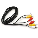 1.5m 3 RCA Composite Male to Male Audio Video AV Cable for DVD TV -Q