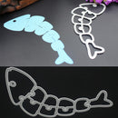 Fish Metal Cutting Dies Scrapbooking Stencils DIY Embossing Folder Frame