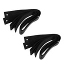 4 Pieces Premium Surf SUP Stand Up Paddle Board Ski Webbing Straps Wall Rack
