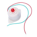 DC 12V 2 Wire Industrial Red LED Flashing Alarm Buzzer 100dB BJ-3 W8W8