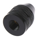 0.3-3.6mm Keyless Drill Chuck Screwdriver Impact Driver Adaptor 1/4" Sh Bj