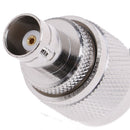 1x UHF Male PL259 PL-259 plug to BNC Female jack RF coaxial adapter connector'OZ