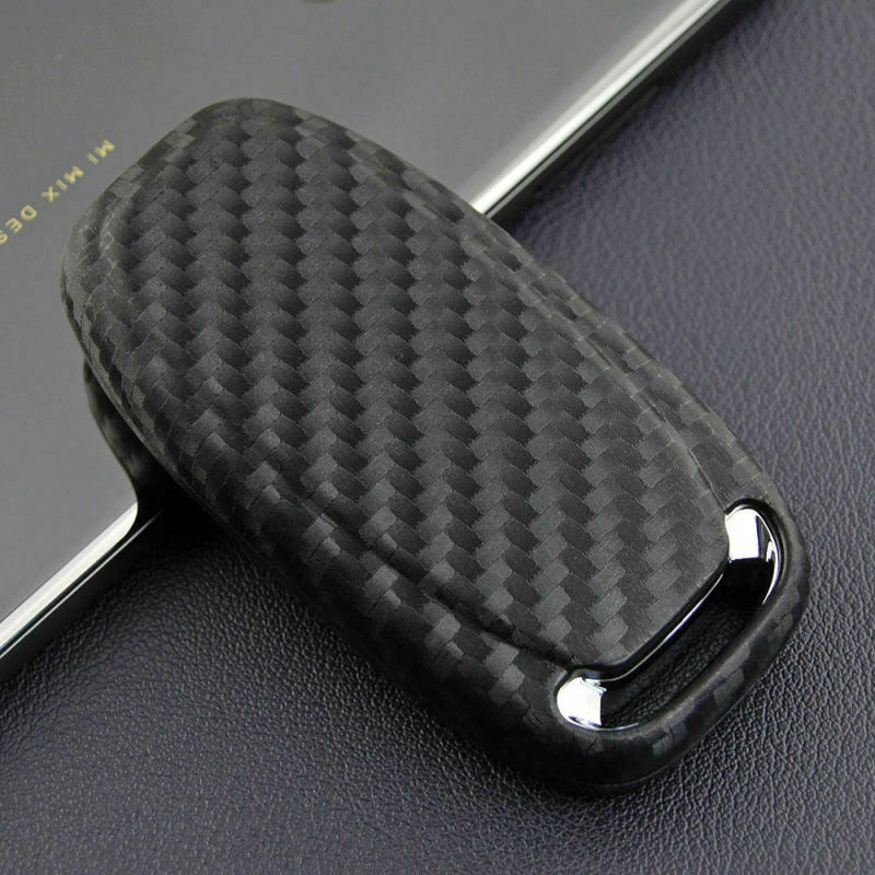 Scratch Proof Carbon Fiber Styling Car Key Case For Audi A4 A5 A6 A7 A8  HIE