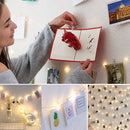 Photo Clip String Lights 100 Led Fairy String Lights with 50 Clear Clips fo