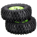 2Pcs Right Wheels Tires 0071 For Wltoys 12428/12423 1/12 Rc Car Spare Parts Y4A8