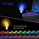 Bathroom Toilet Seat Lamp 16 Color Changing IR Sensor Aroma Night Light UV Lamp
