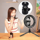Camera Ball Head Standard 1/4 inch Screw Base Rotatable Tripod Ball Head