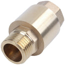Golden water oil spring 1/2" thread BSPP Female Male In-line non-return val