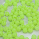 100Pcs Round Luminous Glow Rig Beads Sea Fishing Lure Floating Float Tackles