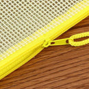 5Pcs Zipper File Pouch Grid Document Bag Multipurpose Storage Pouch Bags