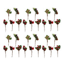 30Pack Fine Shabby Chic Artificial Dried Flowers For Wedding Card Decoration