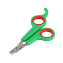 Stainless Steel Pet Nail Toe Scissors Dog Cat Claw Grooming Clipper (Green) A