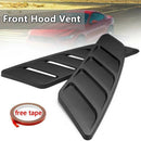 2Pcs Front Hood Vent Fit for Ford Mustang 2015-2017 Panel Trim Universal Ca