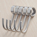 Kitchen Tools Hanger Home Hanging Rack Stainless Steel Easy Apply Utensil Hook
